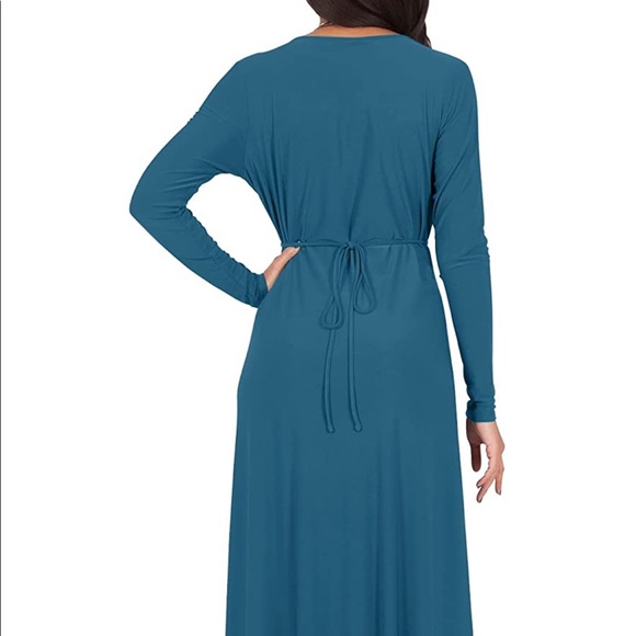 Koh Koh NWT wedding/prom kaftan v-neck dress - Picture 2 of 7